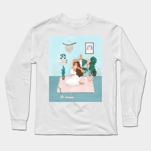 Yoga girl Long Sleeve T-Shirt